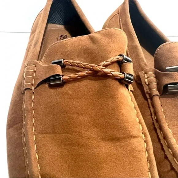 Marutti Mens Driving Shoes in Tan Size 45 EU - Picture 6 of 10